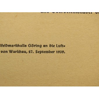 Almanacco del tedesco Luftwaffe, raro problema da 1940 anni. Espenlaub militaria